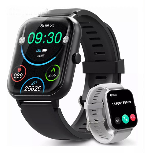 Reloj Inteligente Mujer Bluetooth Impermeable Silicón Reloj