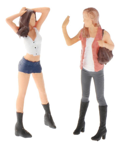 Figuras De Diorama De Escena Callejera 1:64, Diseño De