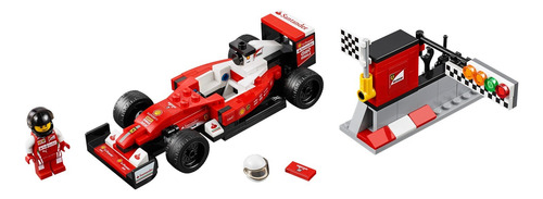 Lego Scuderia Ferrari Sf16-h Speed Champions 75879 184 Speed Champions (Usado)