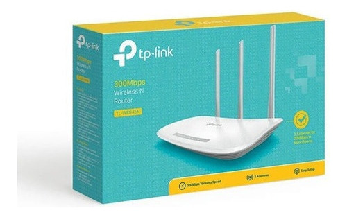 Router Tp-link Wr 845n Wifi 3 Antenas 300mbps