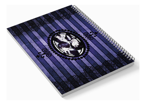 Caderno Blark Burtler - Kuroshitsuji 10 Matérias 160 Folhas 01