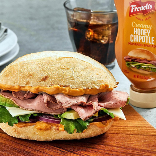 Mostaza Con Miel Y Chile Chipotle French's 340g Importada