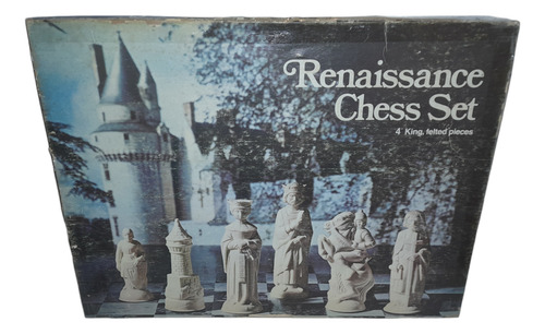 Ajedrez Renacimiento Renaissance Chess Set Lowe Anri Vintage (Usado)