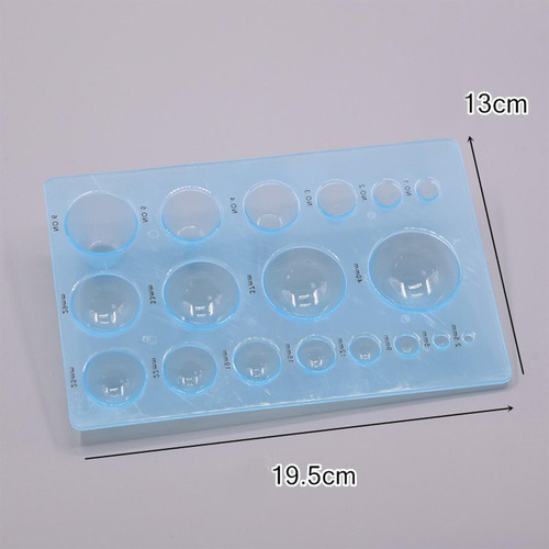 Juego De Moldes Esféricos De Plástico De 2