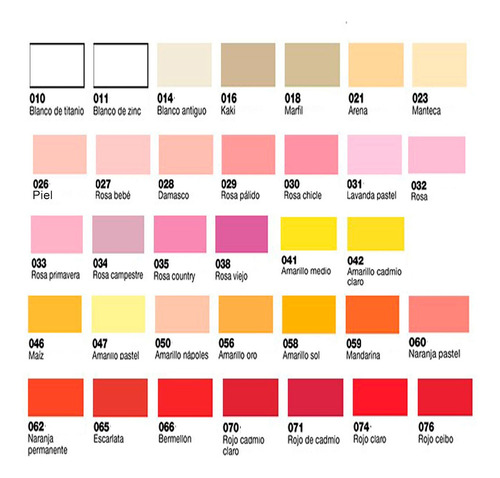 Imagen 2 de 5 de Set Pintura Acrílica Artística Dibu Ad 60ml Pack 24 Unidades