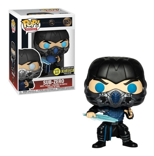 Funko Pop! Mortal Kombat - Sub Zero - Exclusivo Alumbra 