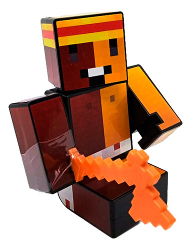 Boneco Gamer Skin - Geleia Com 3 Acessórios - Algazarra
