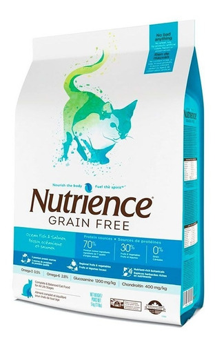 Nutrience Gato Pescado Oceanico 2.5kg Envio Gratis