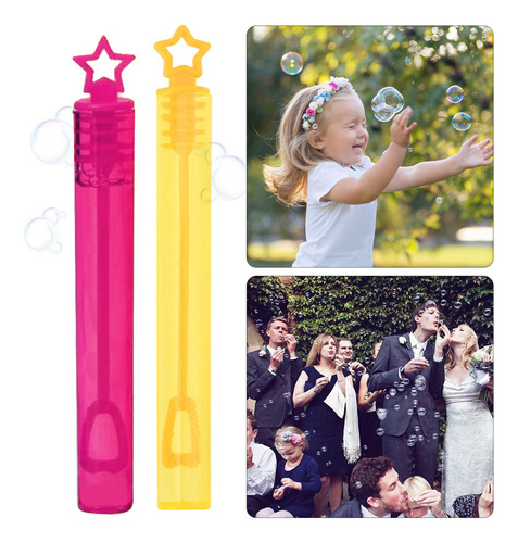 24 Botellas De Jabón Con Forma De Varita Vacía Para Bricolaj