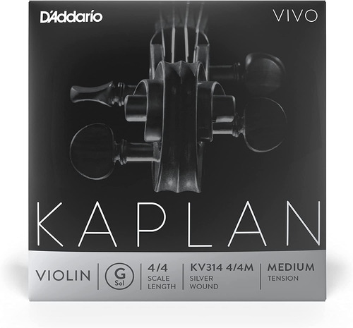 Kaplan Vivo Violín G Cuerda, Escala 44