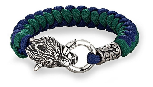 Pulsera Para Hombre De Lobo Vikingo