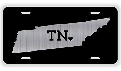 Jmm Ind Tennessee State Love Tn Vanity - Placa De Metal De 1