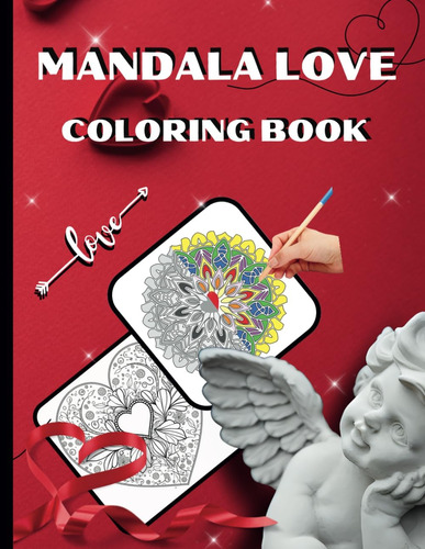 Libro: Mandala Love Coloring Book: Mindfulness & Self-care M
