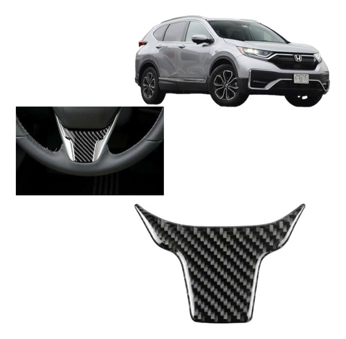 Embellecedor Volante Fibr Carbono Civic Crv Cr-v 2016 - 2021