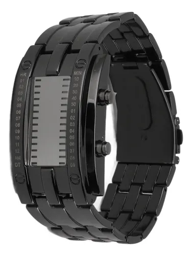 Reloj binario led sale