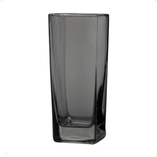Jogo 12 Copos De Vidro Redondo 320ml Cinza Água E Suco Transparente