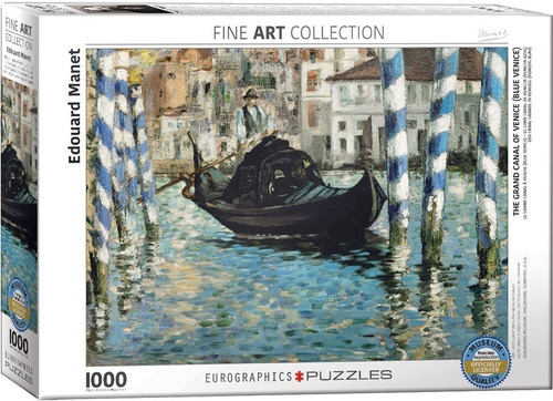 Rompecabezas Manet - El Gran Canal De Venecia 1000 Piezas