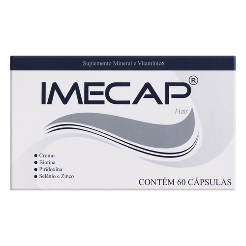 Imagem 1 de 1 de Imecap Hair Vidfarma Caixa 60 Cápsulas