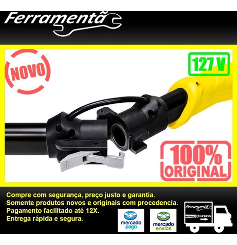 Imagem 7 de 9 de Lixadeira Parede Teto C/ Led Wbr Wagner 750w 127 V Aspiração