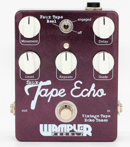 Wampler Tape Echo Faux V1 Frete Grátis E Garantia