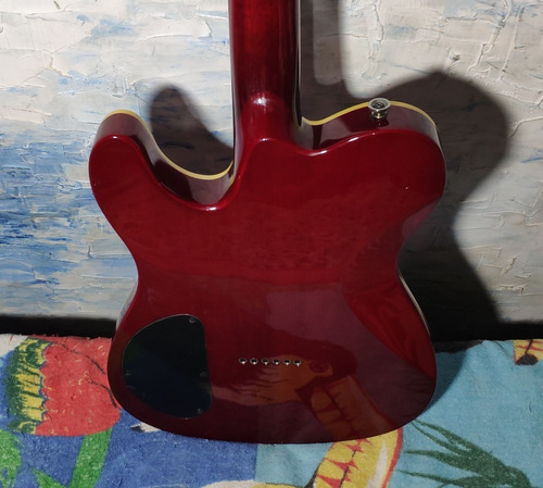 Fender Telecaster Crimson Red Fmt Hh Custom Lmt - Willaudio (Usado)