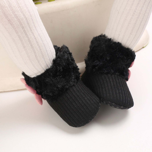 Botas M Shoe Para Niñas Pequeñas Con Bonitas Flores, Algodón