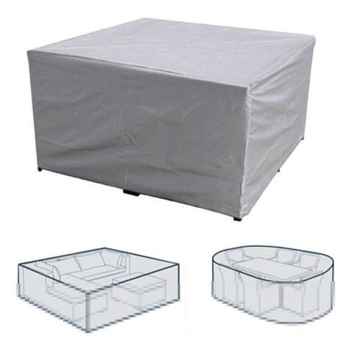 Cubierta Muebles Jardín Impermeable Uv Exterior Común (uso)