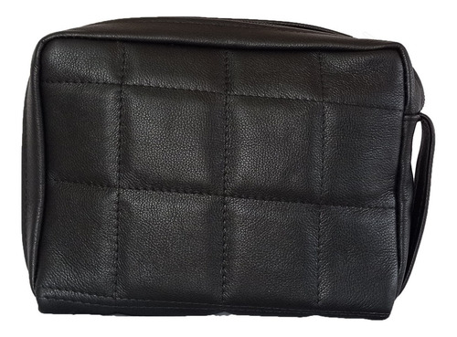 Imagem 4 de 4 de Pasta Bolsa Ccb Tradicional G Couro Quadriculado Preto R1768