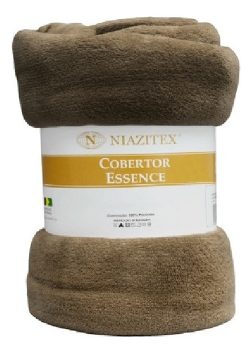 Cobertor King Essence 2,20x2,40 Niazitex Cor.chocolate