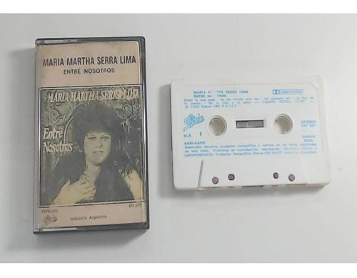 María Martha Serra Lima - Entre Nosotros. Cassette.
