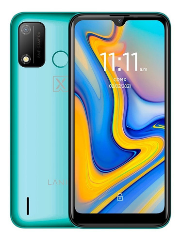 Celular Lanix X860 Huella Dual Sim Verde 32gb 2gb Ram