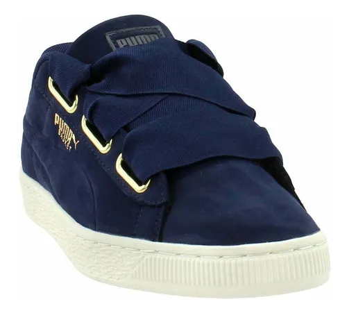 Tenis puma basket heart cheap azul