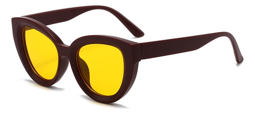 1pcs Cat Eye Gafas De Sol Para Hombre Gafas De Sol