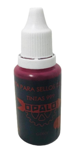 Tinta Para Sellos De Goma Opalo 999 Rojo (25cc)
