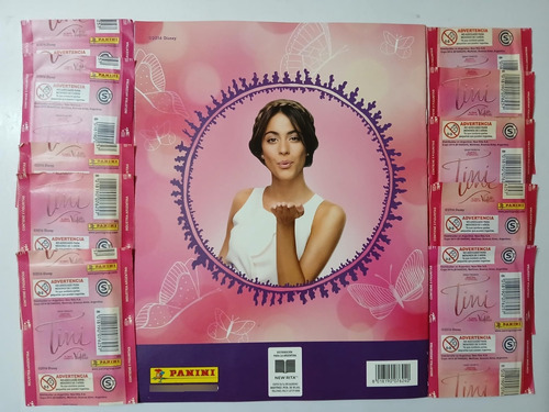 Album Figuritas Tini + 10 Sobres De Figuritas Panini