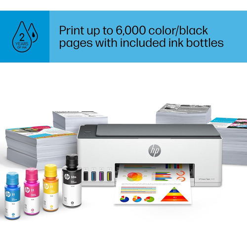 Impresora Hp Smart Tank 5101 Inalámbrica Todo-en-uno