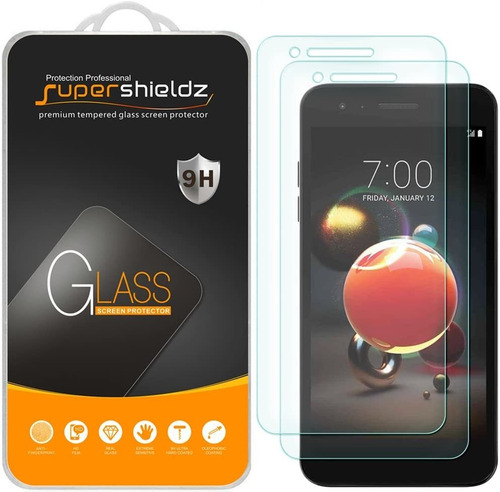 Protector De Pantalla Para LG K8 (2018) Resistente 2 Piezas