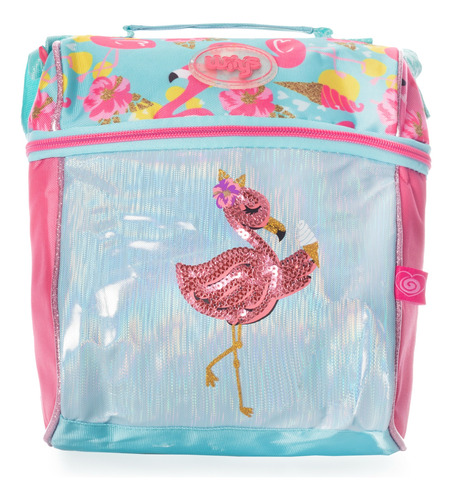 Lonchera Lentejuela Wilys Flamingo Summer