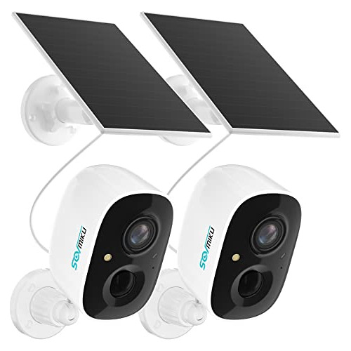 2cg6 2k Solar Security Camera Wireless Outdoor,500mb Fr...