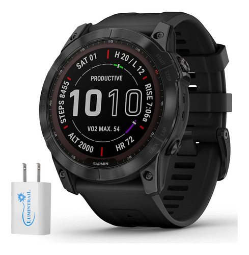 Lumintrail Fenix 7x Sapphire Solar Edition Smart Watch, Relo