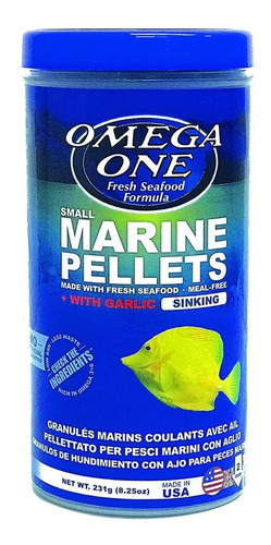 Small Marine Pellets Peces Ajo