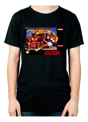 Remera Street Fighter 2 Turbo Super Nintendo  353 Dtg Minos