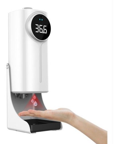 Imagen 3 de 6 de Kit Dispensador Gel Automatico Termometro K9pro Con Tripie