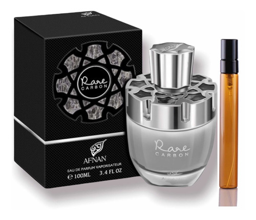 Perfume Afnan Rare Carbon Decant (muestra) De 10ml