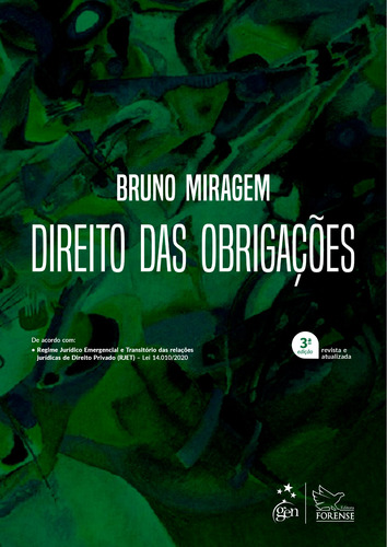 Direito Civil - Direito das Obrigações, de MIRAGEM, Bruno. Editora Forense Ltda., capa mole em português, 2021