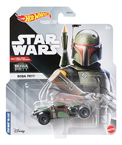 Auto Fundido A Presión Star Wars Hot Wheels Character Cars B