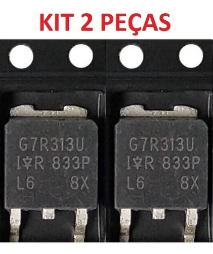 Irg7r313u - G7r313u - Irg7r313 - Irg 7r313u  Smd  ( 2 Peças)