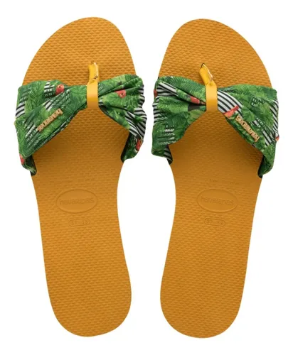 Rasteirinha havaianas cheap tecido