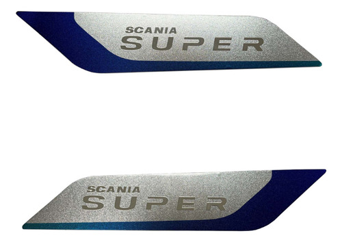 Kit De Emblema Super Da Porta Ld/le Compatível Scania Ntg