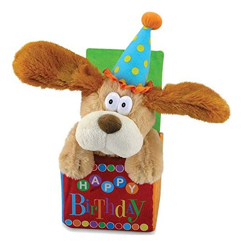 Peluche Animado De Cumpleaños De 12 Pulgadas Con Texto En In